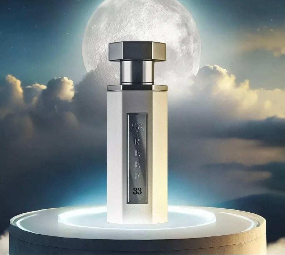 REEF 33 White Eau de Parfum 100ml – A Crisp, Elegant Fragrance for Modern Sophistication