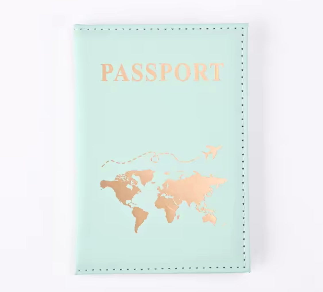 Luxury Personalised Passport Cover - Your Name, Your Journey