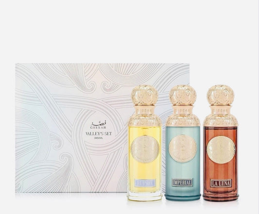 GISSAH Valley Luxury Collection – The Famous Signature Set 3X50ml