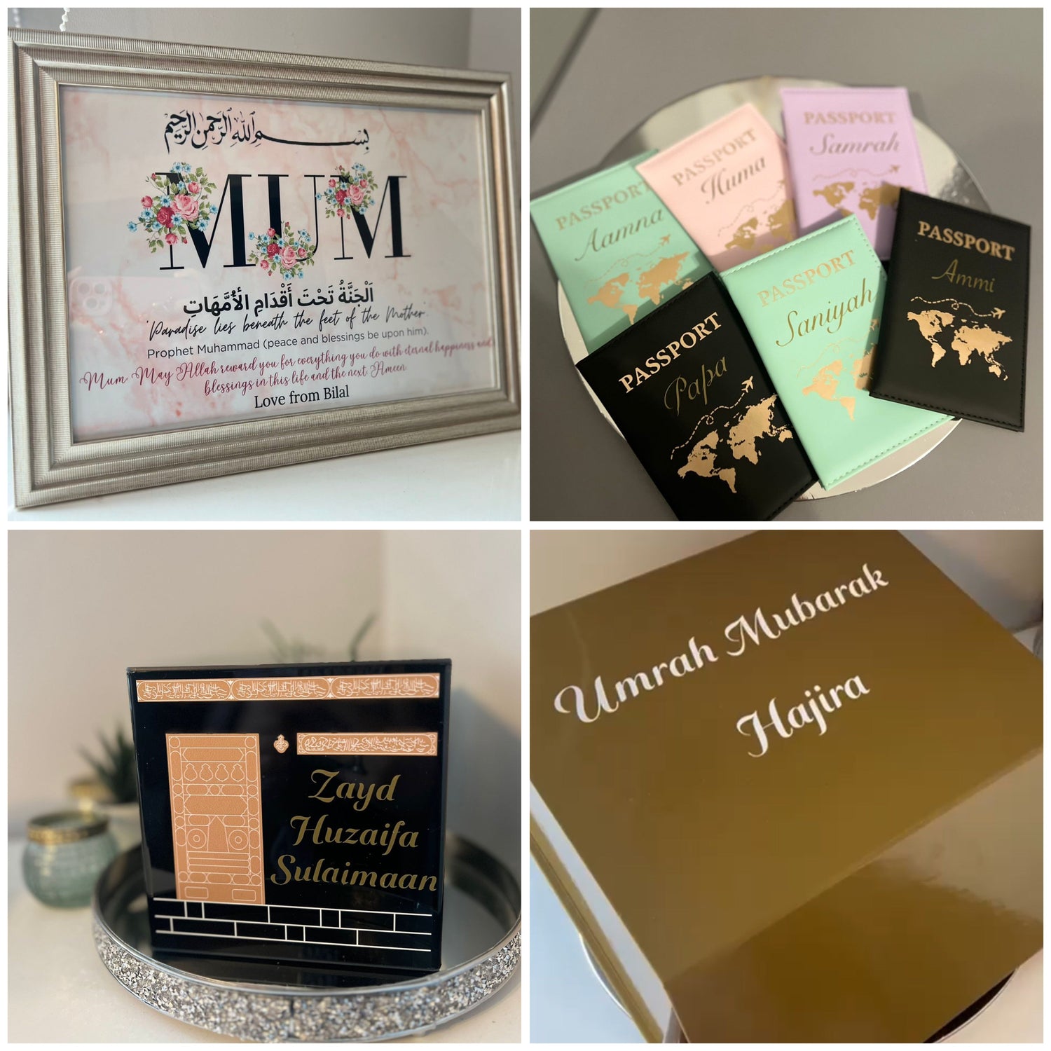 Make It Yours: Discover the Magic of Personalised Islamic Gifts!