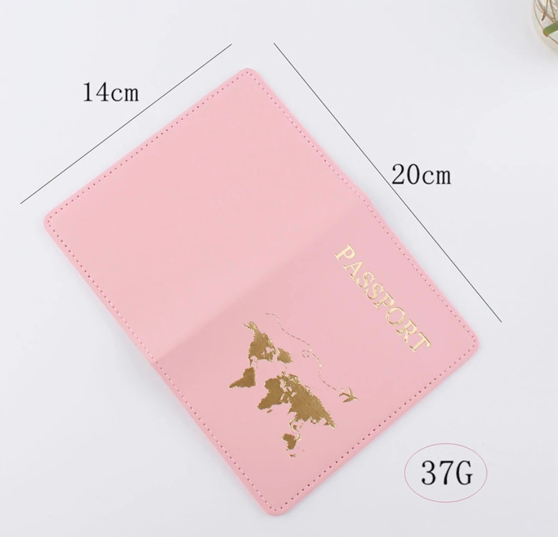 Luxury Personalised Passport Cover - Your Name, Your Journey