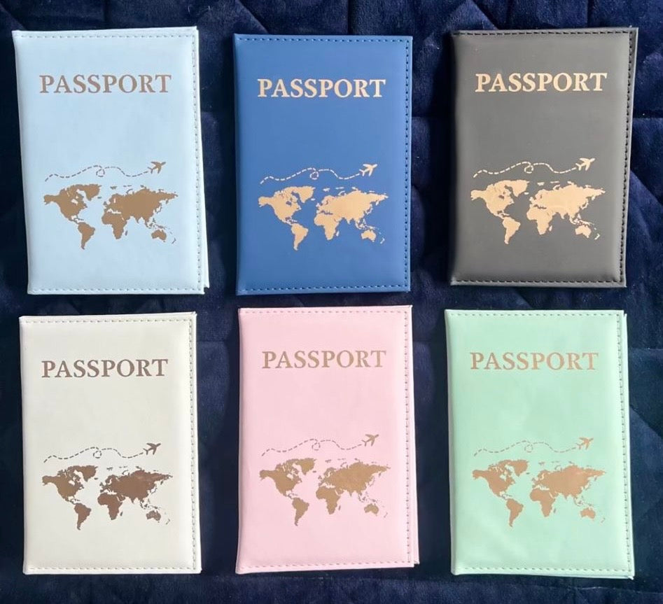 Luxury Personalised Passport Cover - Your Name, Your Journey