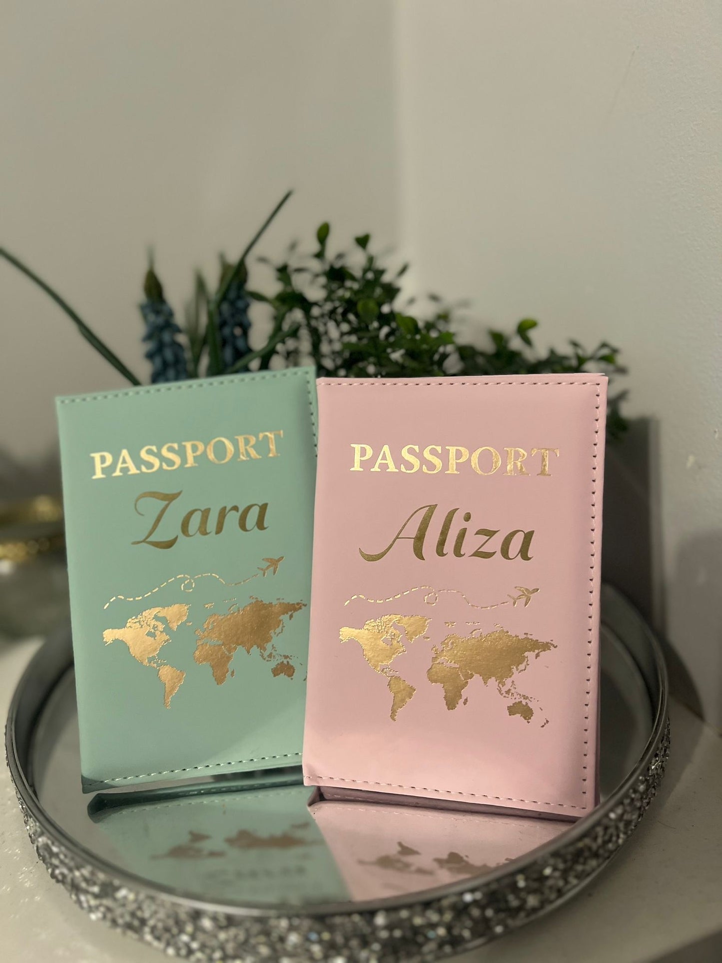Luxury Personalised Passport Cover - Your Name, Your Journey